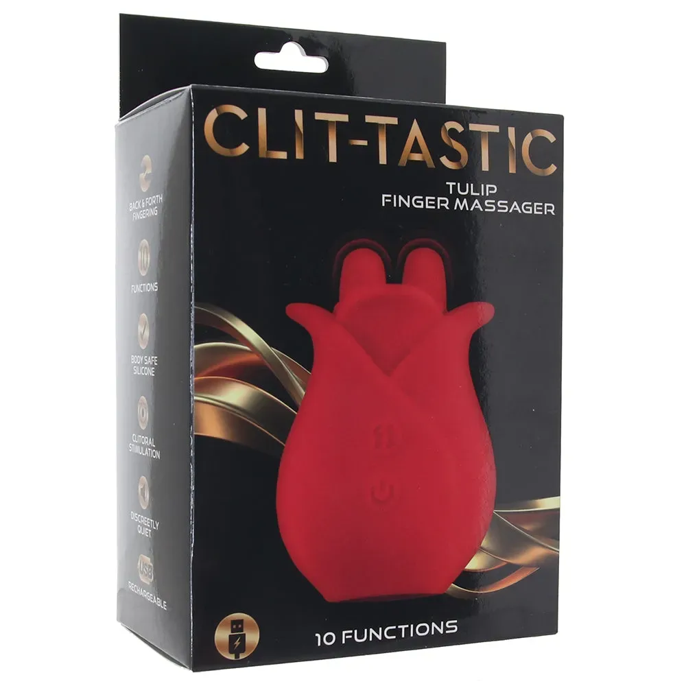 Nasstoys  Clit-Tastic Tulip Finger Massager Vibe-Seduce Mart