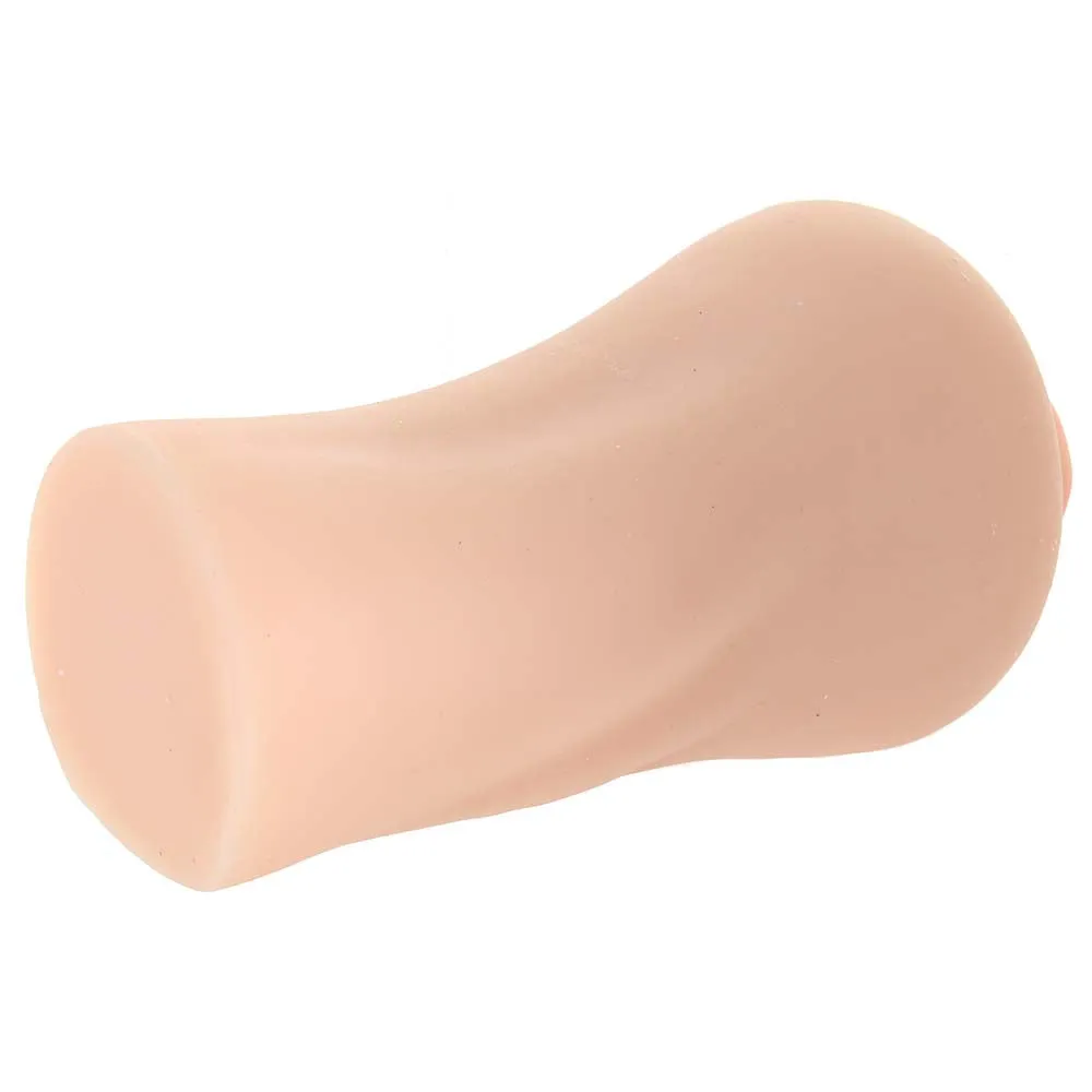 CalExotics  Stroke It Anatomical Mouth Stroker in Ivory
