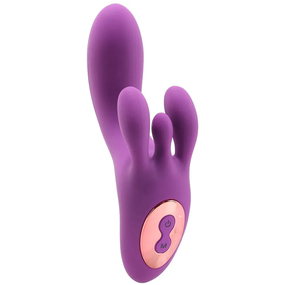 Nasstoys  Vibes of New York Triple Tickler Massager Vibe in Purple-Seduce Mart
