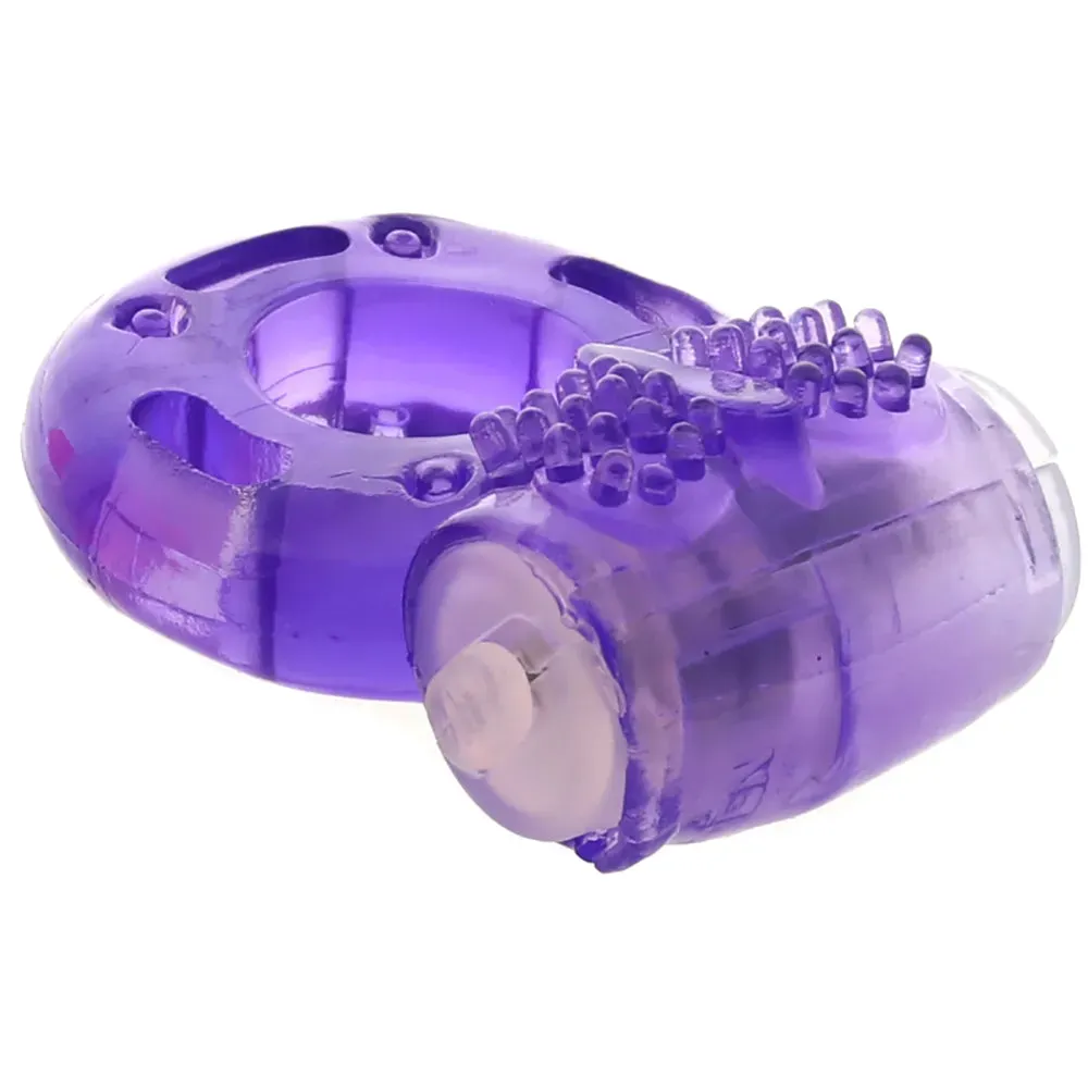 CalExotics  Vibrating Ring in Purple-Seduce Mart