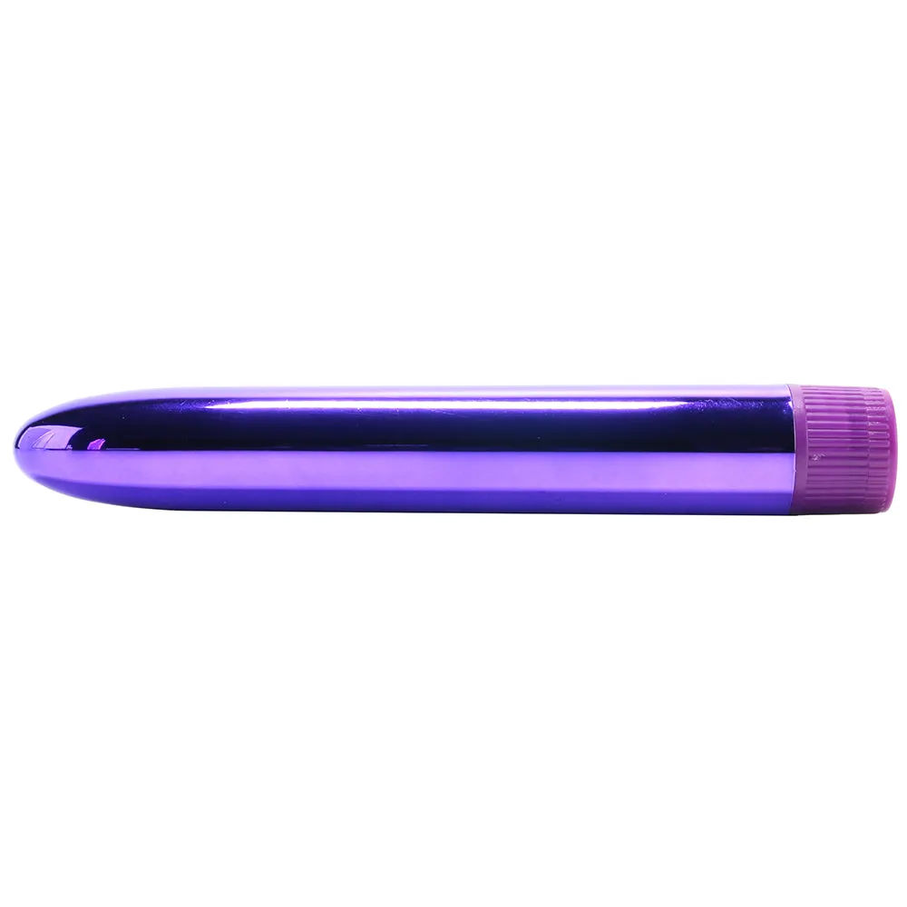 Pipedream  Classix 7 Inch Slimline Rocket Vibe in Metallic Purple-Seduce Mart