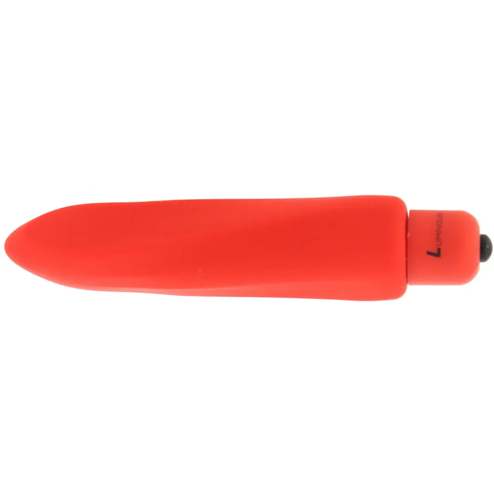 Shots Toys  Luminous Myra Silicone Bullet Vibe in Red-Seduce Mart