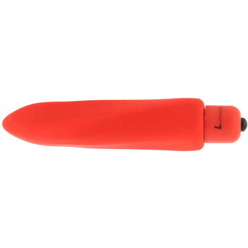 Shots Toys  Luminous Myra Silicone Bullet Vibe in Red-Seduce Mart
