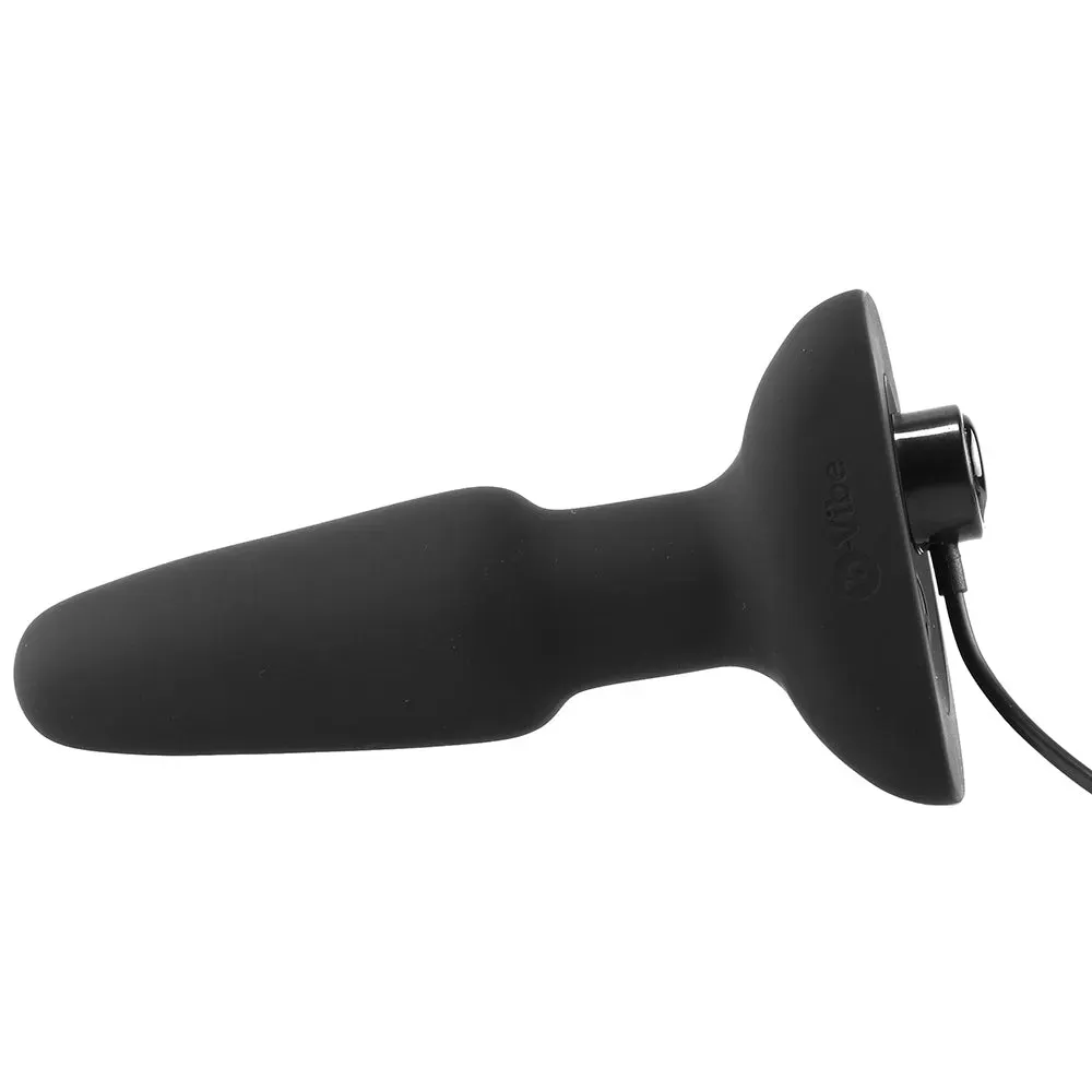 B-Vibe  Remote Silicone Rimming 2 Plug in Black-Seduce Mart