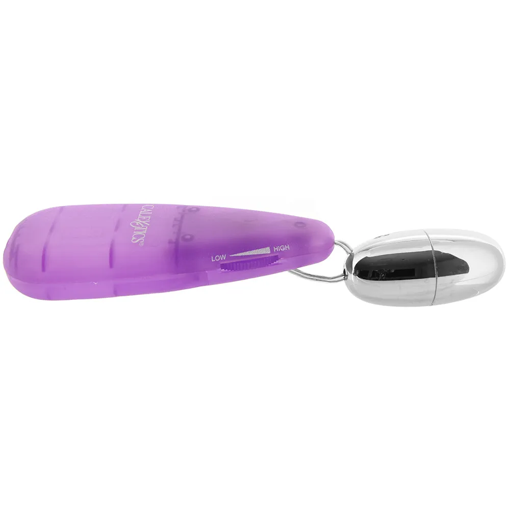 CalExotics  Teardrop Bullet Vibe in Purple-Seduce Mart