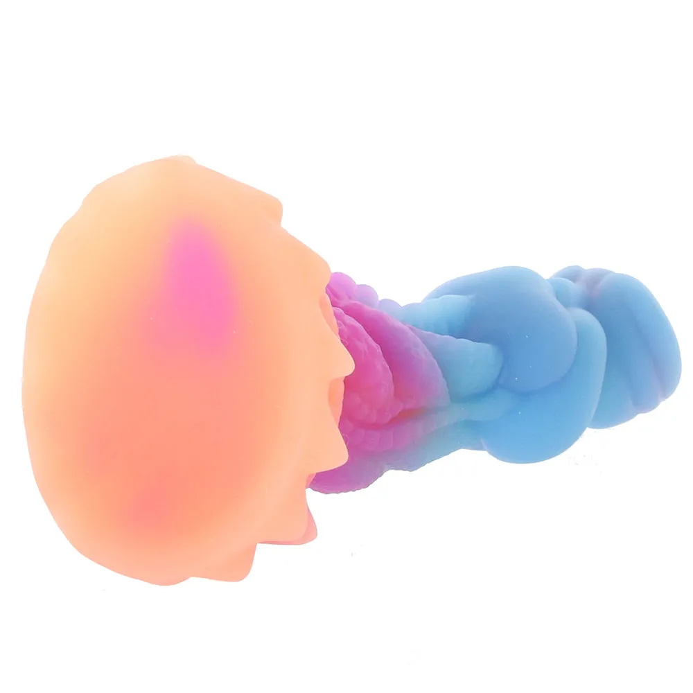 XR Brands  Creature Cocks Aqua-Cock Glow-in-the-Dark Dildo