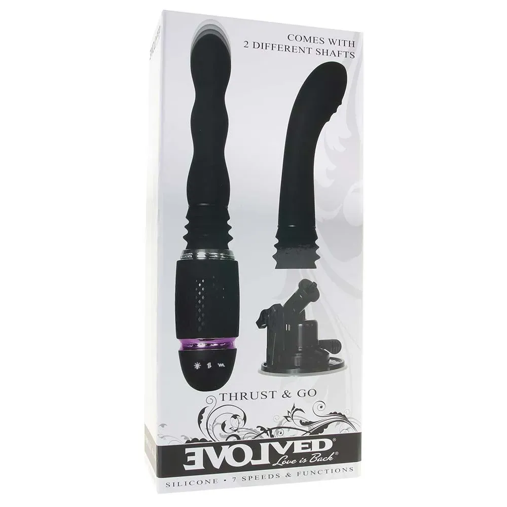 Evolved Novelties  Thrust &amp; Go Mini Thrusting Vibe-Seduce Mart