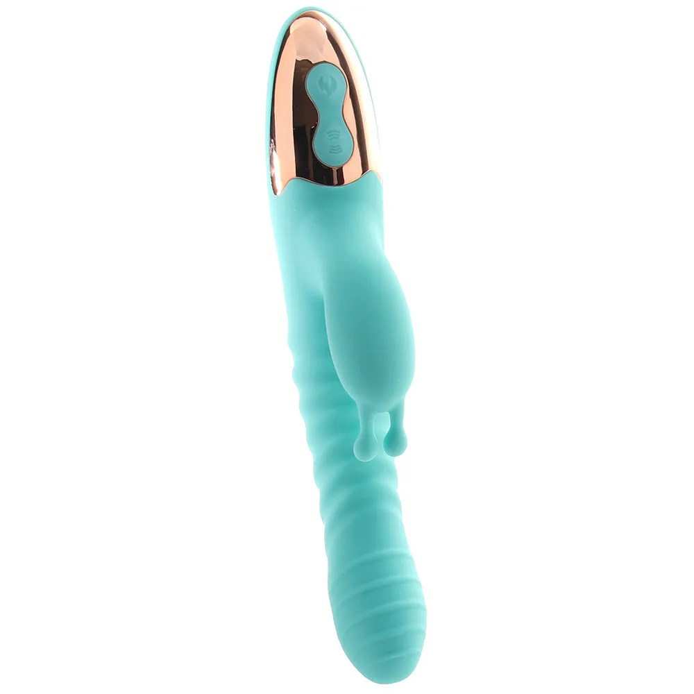 Evolved Novelties  Adam &amp; Eve Heat Me Up Thrusting Rabbit Vibe-Seduce Mart