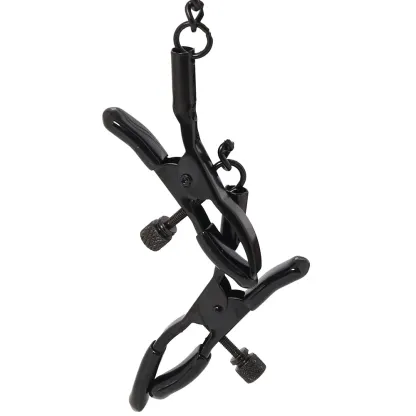 WhipSmart Dragon's Lair Collar, Leash &amp; Nipple Clips Set