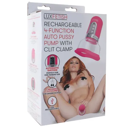 Electric Eel  Lux Fetish Auto Pussy Pump-Seduce Mart