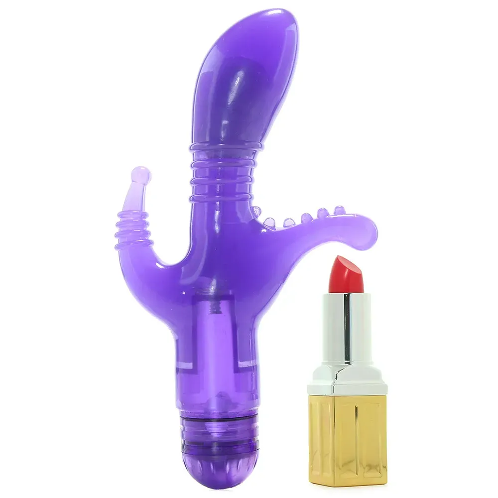 CalExotics  Triple Tease Vibe in Purple-Seduce Mart