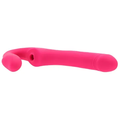 XR Brands  Strap U Mighty Licker Strapless Strap-On Vibe-Seduce Mart