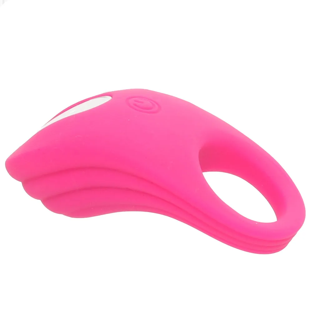 CalExotics  Silicone Remote Vibrating Pleasure Ring-Seduce Mart