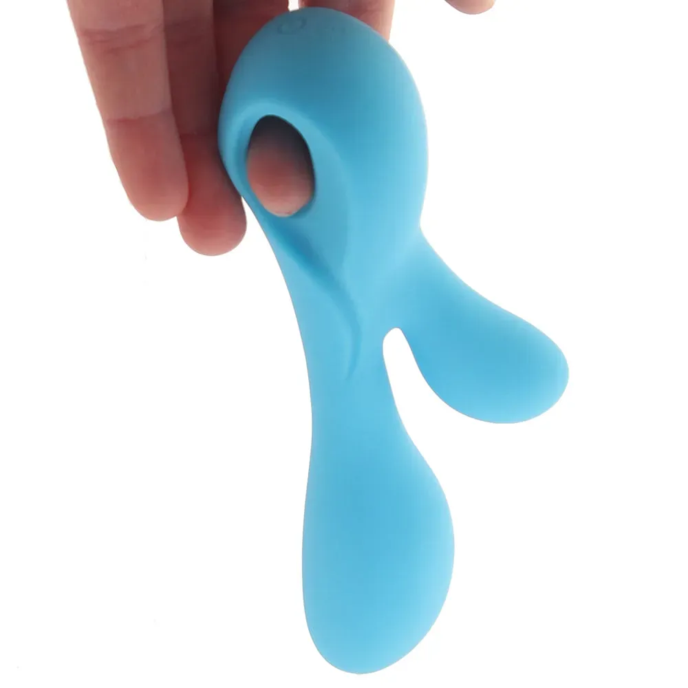 ns novelties  Revel Galaxy Rabbit Vibe in Blue-Seduce Mart