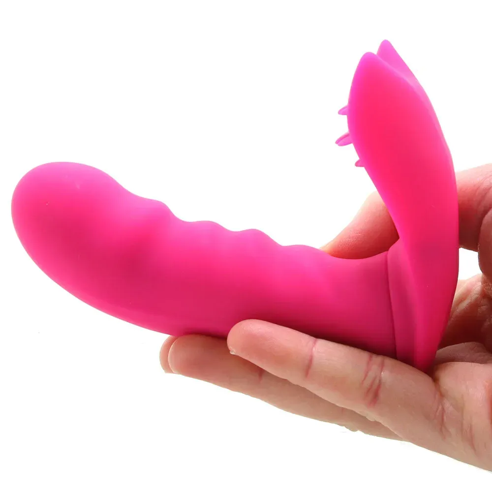 Deeva  OMG Plaisir Wearable Clitoral &amp; G-spot Vibe in Pink