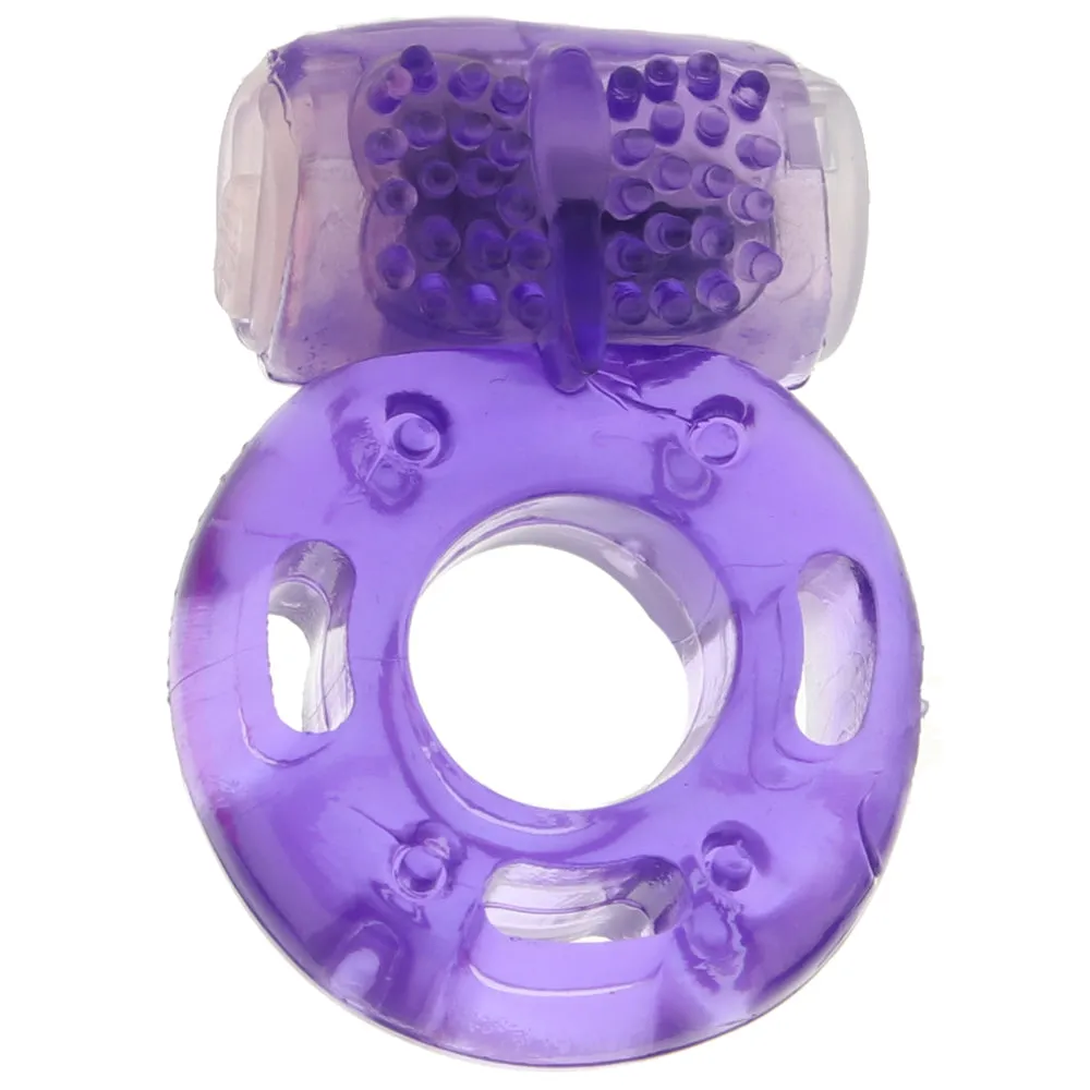 CalExotics  Vibrating Ring in Purple-Seduce Mart
