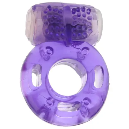 CalExotics  Vibrating Ring in Purple-Seduce Mart