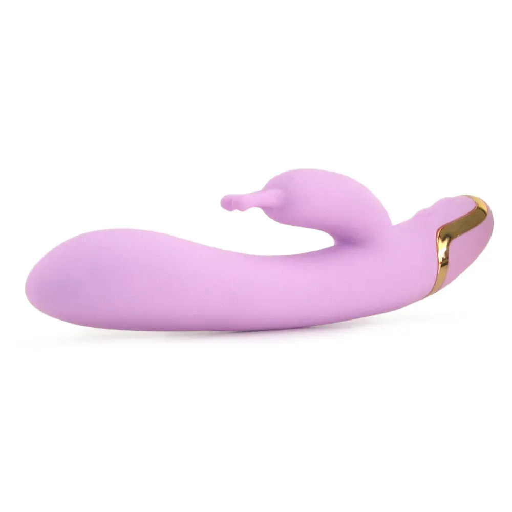 CalExotics  Entice Isabella Silicone Rabbit Vibe in Pink-Seduce Mart