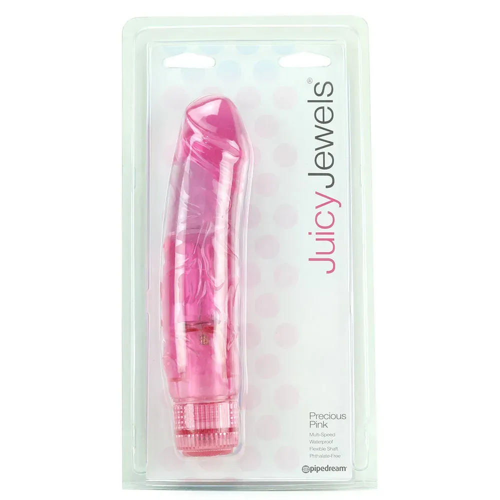 Pipedream  Juicy Jewels Precious Pink Vibe-Seduce Mart
