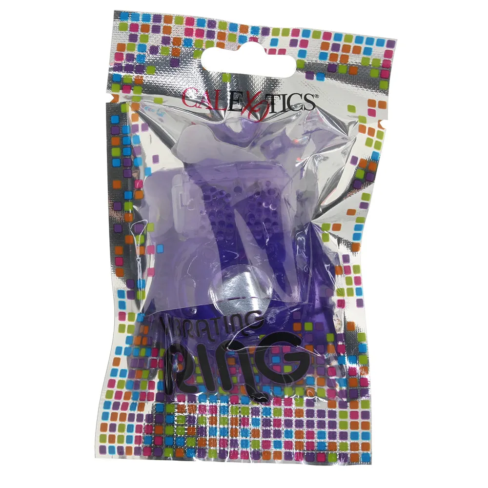 CalExotics  Vibrating Ring in Purple-Seduce Mart