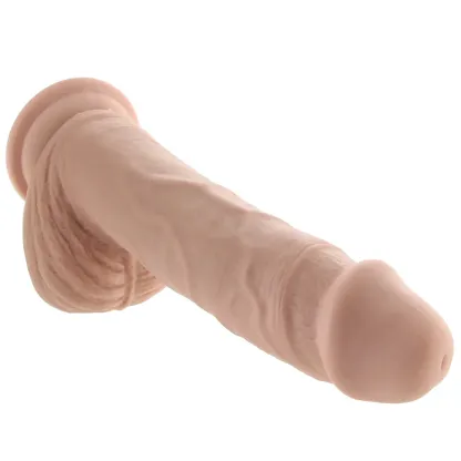 Evolved Novelties  Full Monty 9 Inch Thrusting and Twirling Dildo in Light-Seduce Mart
