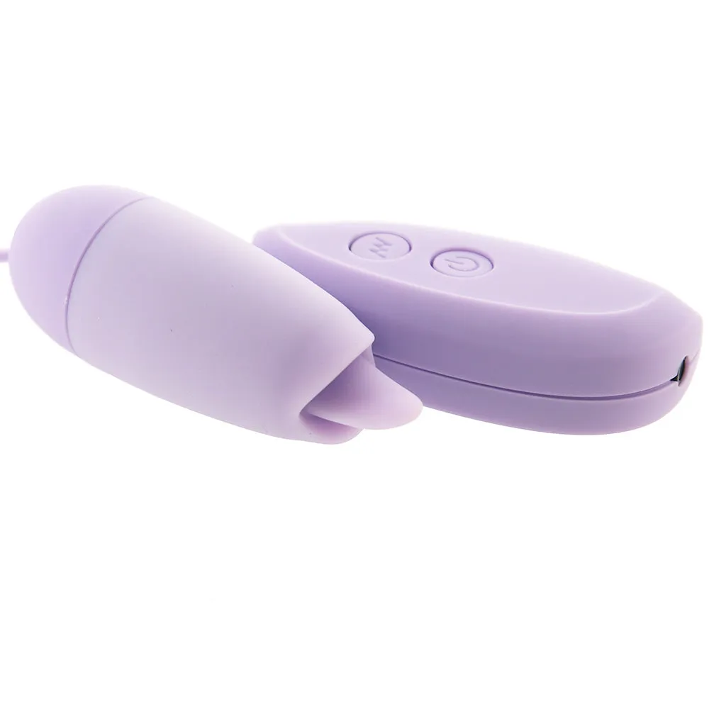 Maia  Ellie Rechargeable Licking Egg Vibe-Seduce Mart
