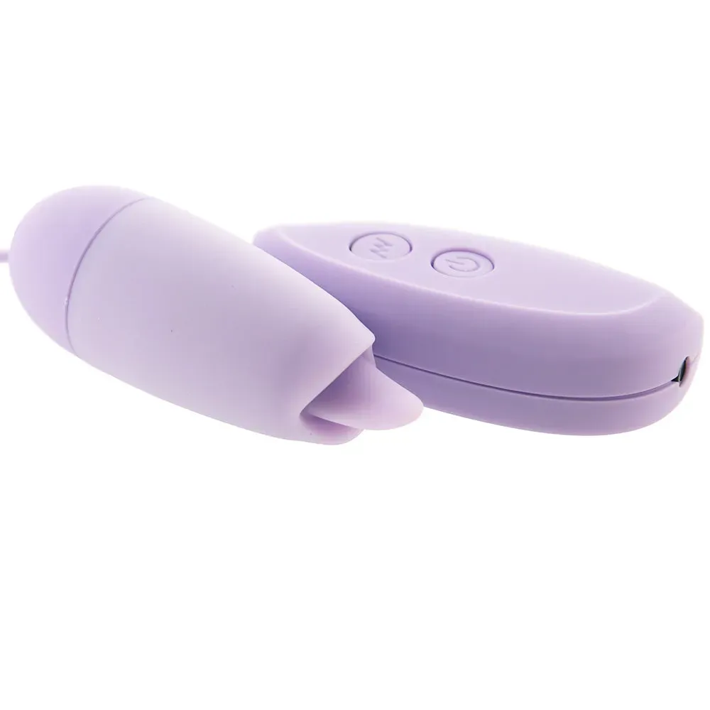 Maia  Ellie Rechargeable Licking Egg Vibe-Seduce Mart
