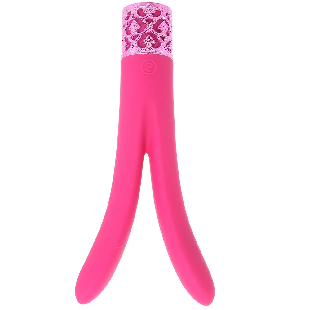 Shots Toys  Royal Gems Dueling Queens Vibe in Pink-Seduce Mart