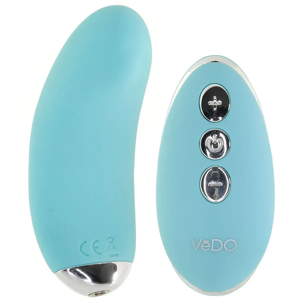 VeDO  Niki Rechargeable Magnetic Panty Vibe in Turquoise