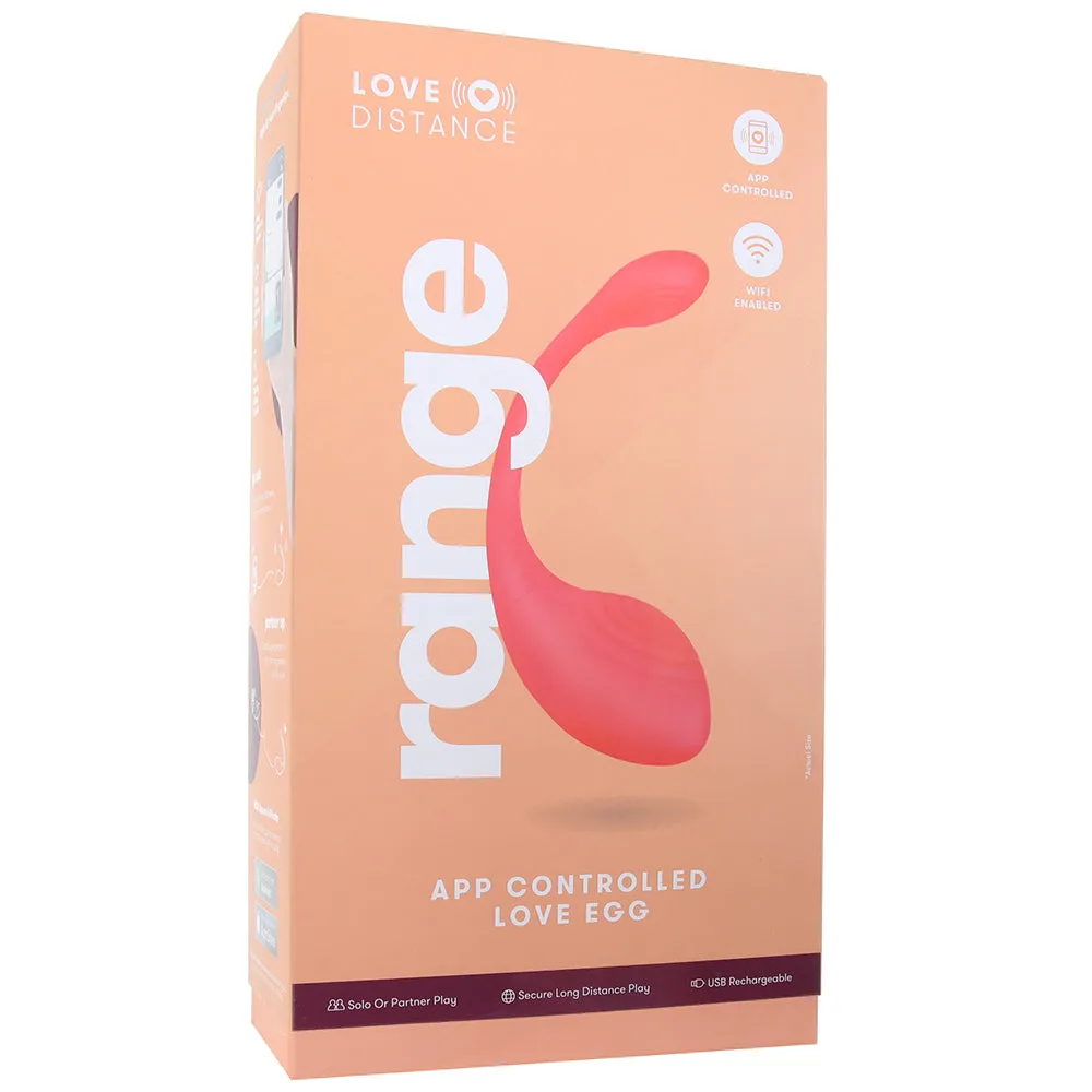 X-Gen  Love Distance Range App Controlled Love Egg Vibe-Seduce Mart