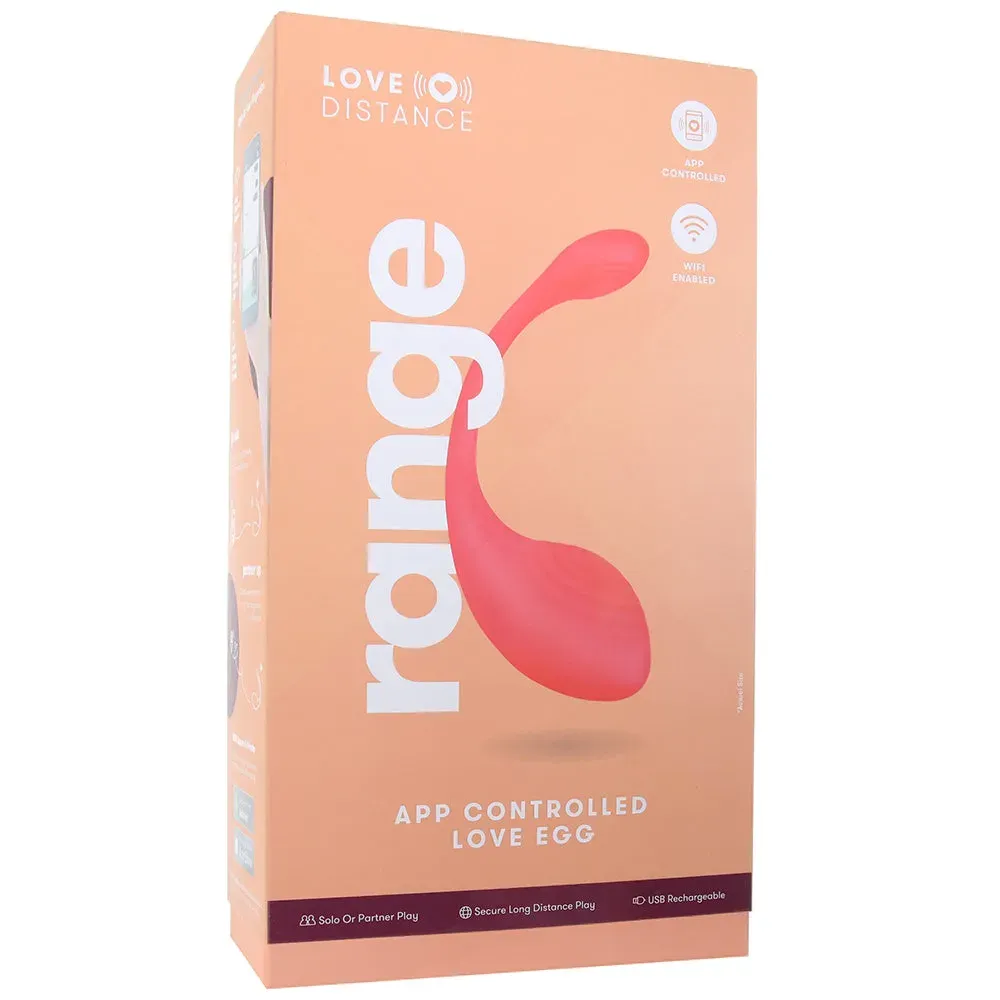 X-Gen  Love Distance Range App Controlled Love Egg Vibe-Seduce Mart