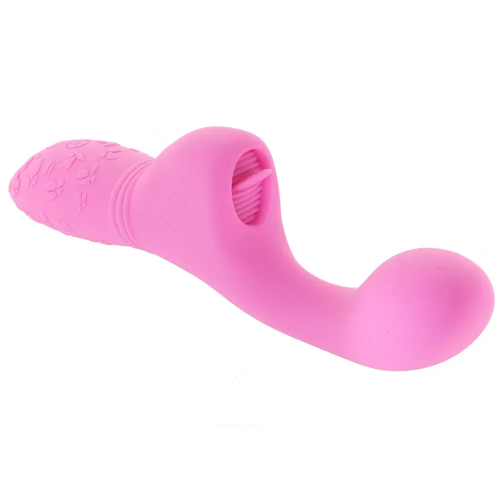 CalExotics  Rechargeable Butterfly Kiss Flicker Vibrator in Pink