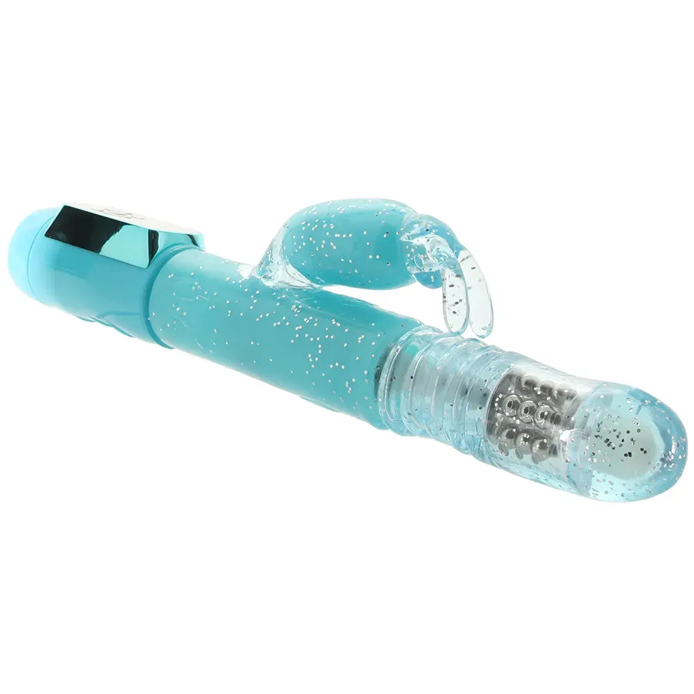 CalExotics  Dazzle Xtreme Thruster Rabbit Vibe in Teal-Seduce Mart