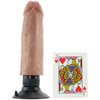 Pipedream  King Cock 10 Inch Vibrating Ballsy Dildo in Tan-Seduce Mart