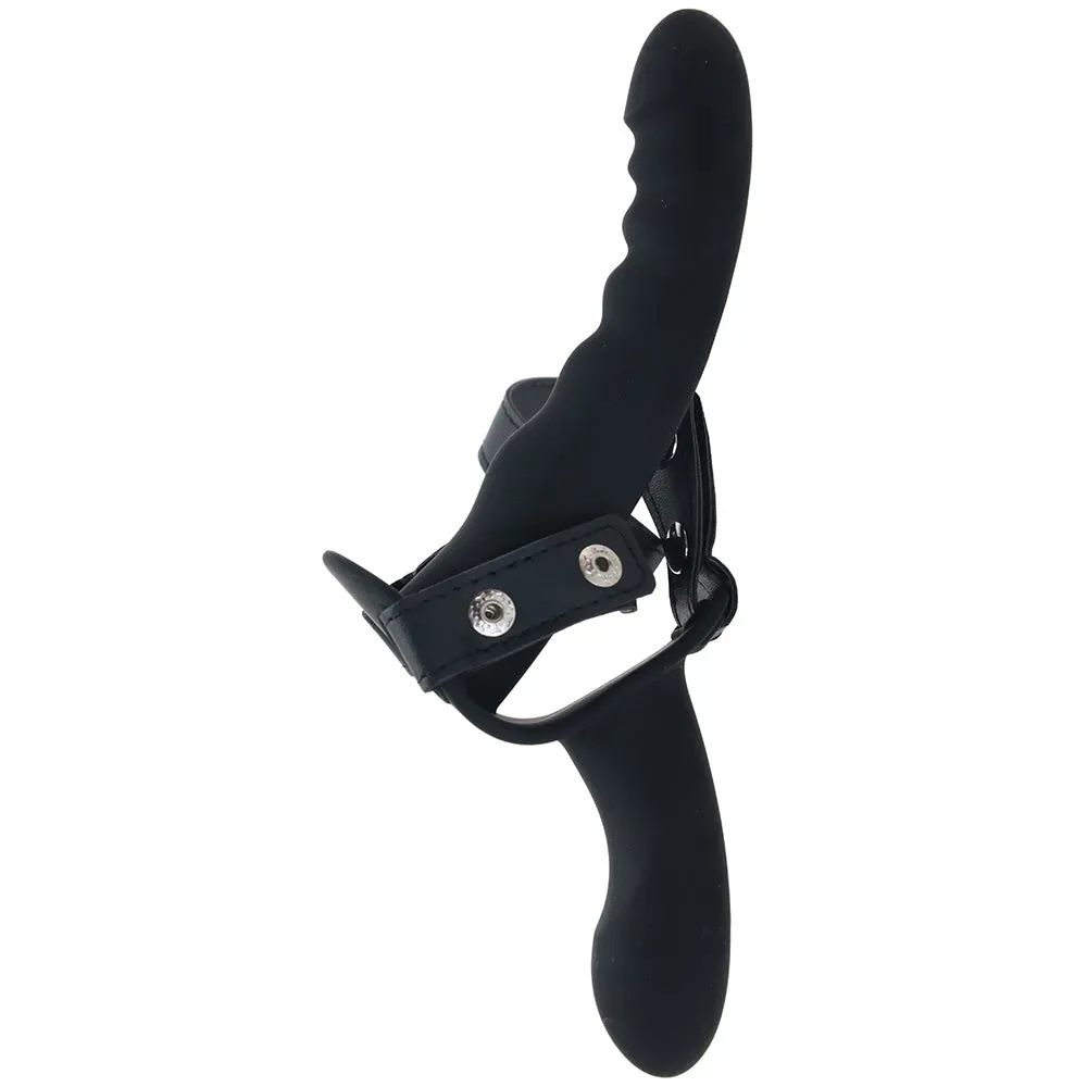 Shots Toys  Ouch! Adjustable Dual Ribbed Strap-On Vibe-Seduce Mart
