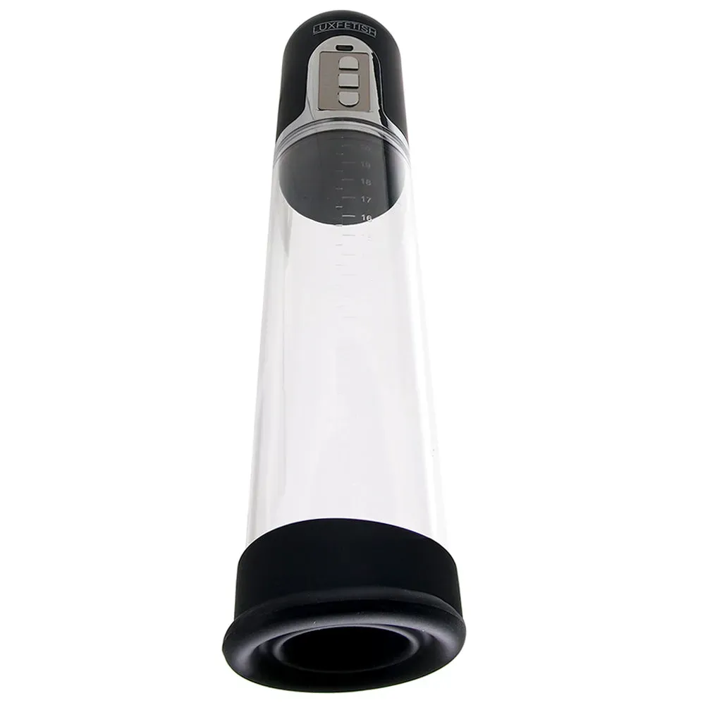 Electric Eel  Lux Fetish 2-in-1 Blowjob Auto Sucker and Pump