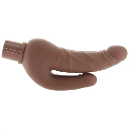 CalExotics  Power Stud Rechargeable Over &amp; Under Vibe in Brown-Seduce Mart
