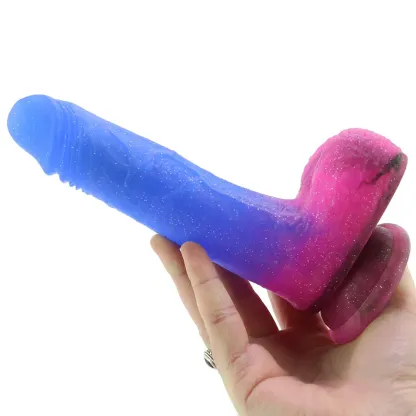 CalExotics  Naughty Bits Ombré Hombre Vibrating Dildo-Seduce Mart