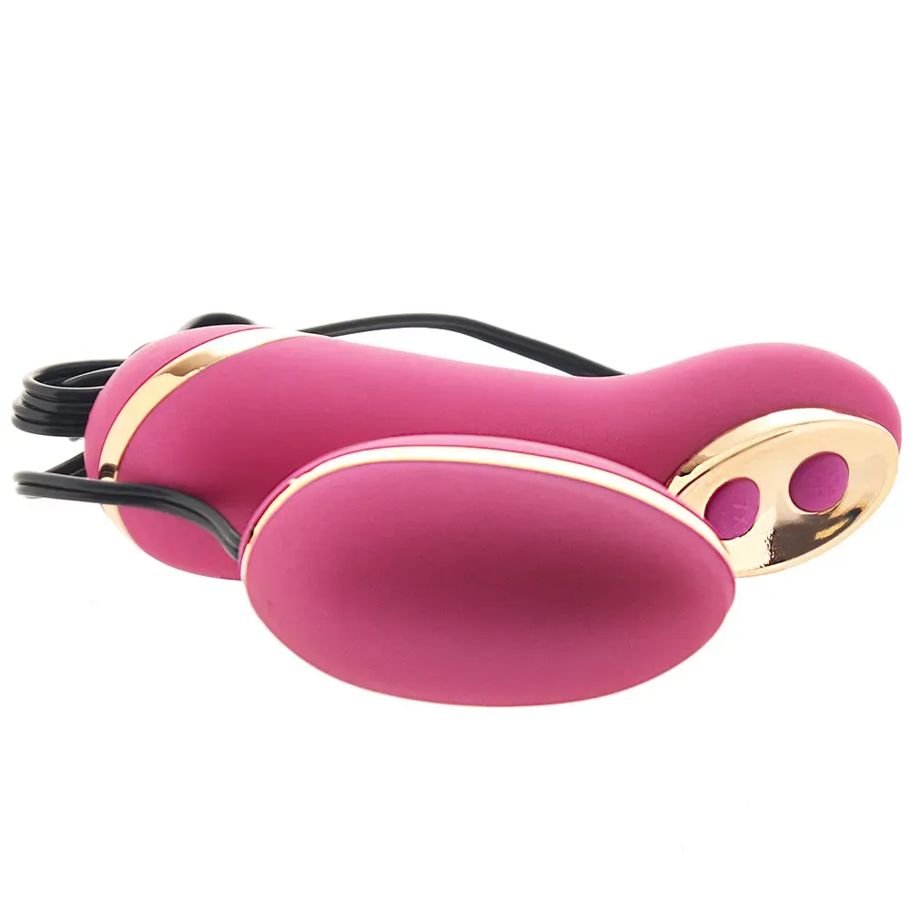 CalExotics  Entice Ella 7 Function Egg Vibe in Raspberry-Seduce Mart