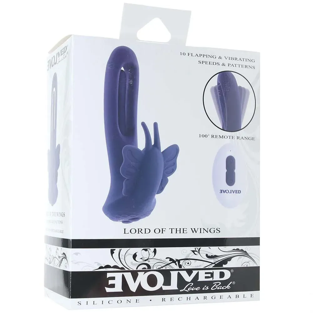 Evolved Novelties  Lord Of The Wings Dual Stim Vibe-Seduce Mart