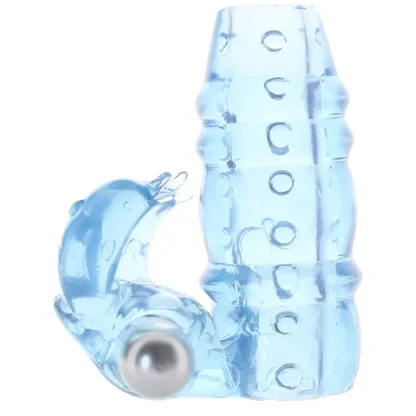 CalExotics  3 Way Double Dolphin Vibrating Enhancer