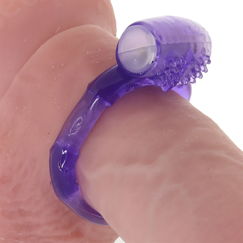 CalExotics  Vibrating Ring in Purple-Seduce Mart