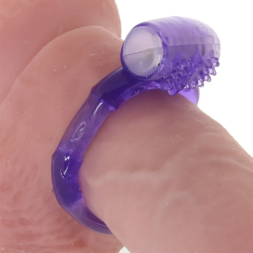 CalExotics  Vibrating Ring in Purple-Seduce Mart
