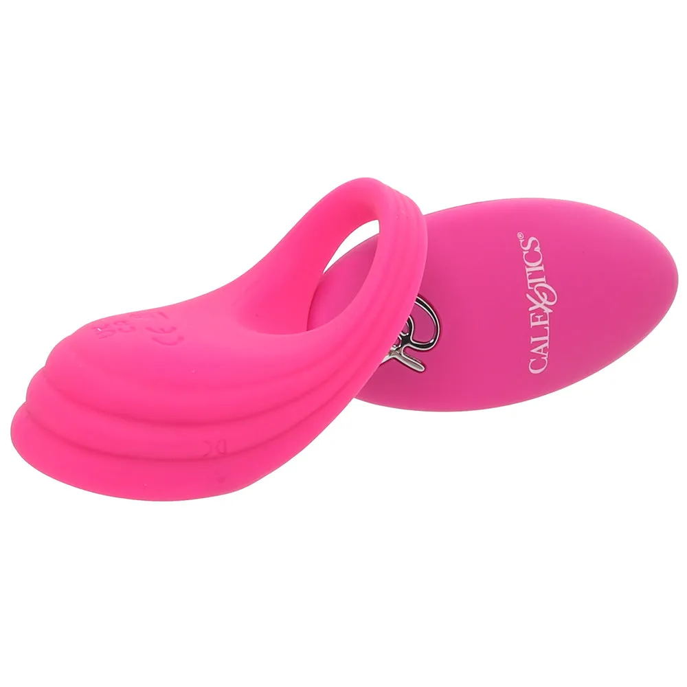 CalExotics  Silicone Remote Vibrating Pleasure Ring-Seduce Mart