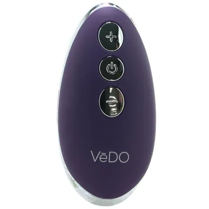 VeDO  Kiwi Rechargeable Insertable Vibe in Deep Purple-Seduce Mart