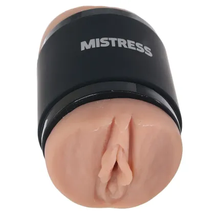 XR Brands  Mistress Double Shot Mini Masturbator in Light