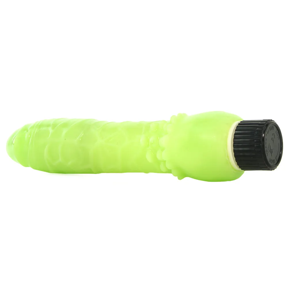 CalExotics  Glow-In-The-Dark Jelly Penis Vibe-Seduce Mart