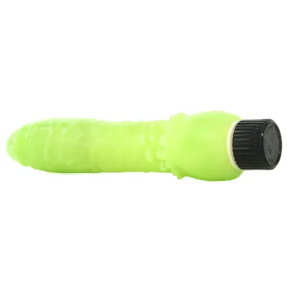 CalExotics  Glow-In-The-Dark Jelly Penis Vibe-Seduce Mart