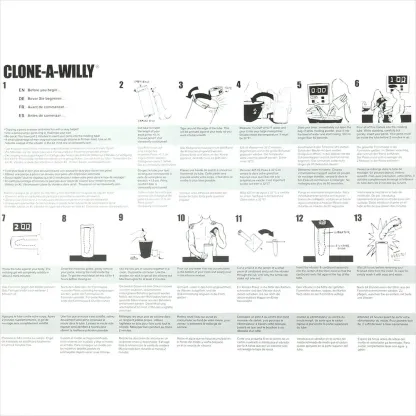 Empire Labs  Clone-A-Willy Glow in the Dark in Hot Pink-Seduce Mart