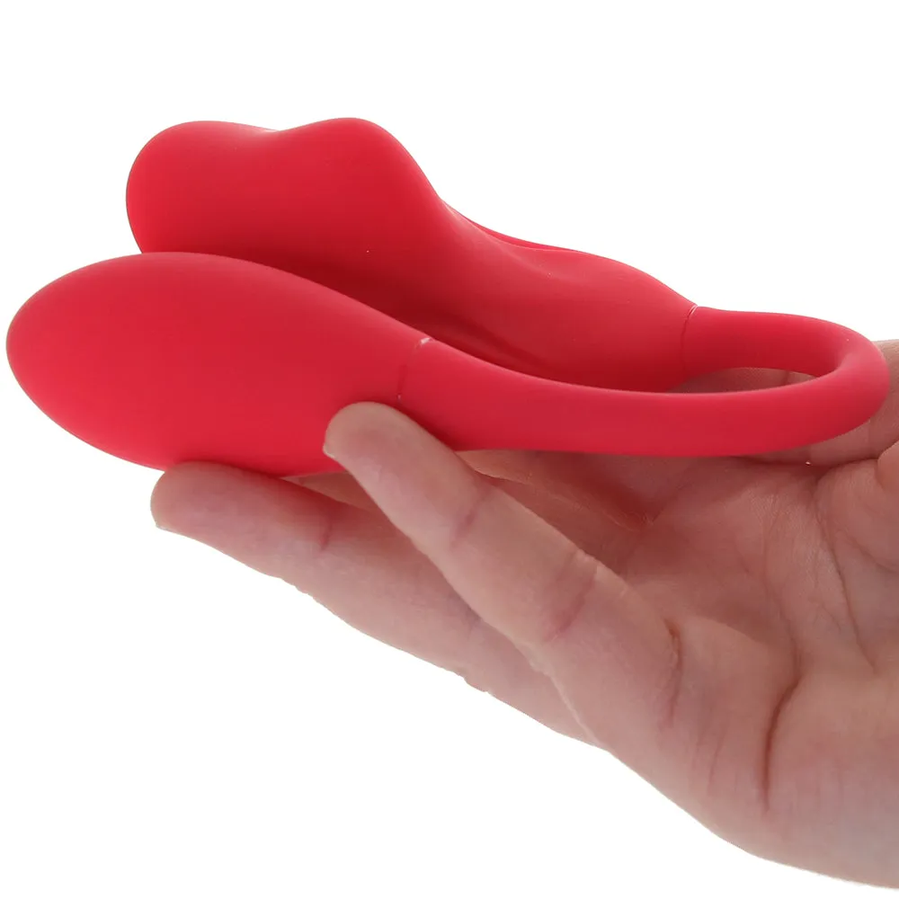 XR Brands  Frisky Double Love Connection Panty Vibe-Seduce Mart